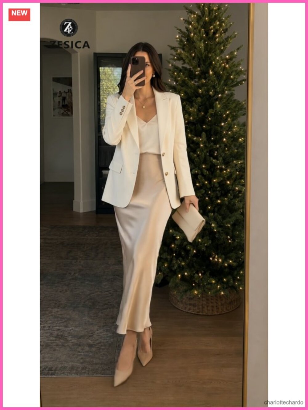 Women's Oversized Suit Blazer Notched Lapel Flap Pockets Long Sleeve Open Front - Picture 6 of 6